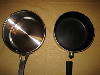 comparison of two pots