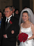 anne walking down the aisle