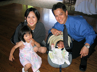 the yungs at jon and frances' wedding