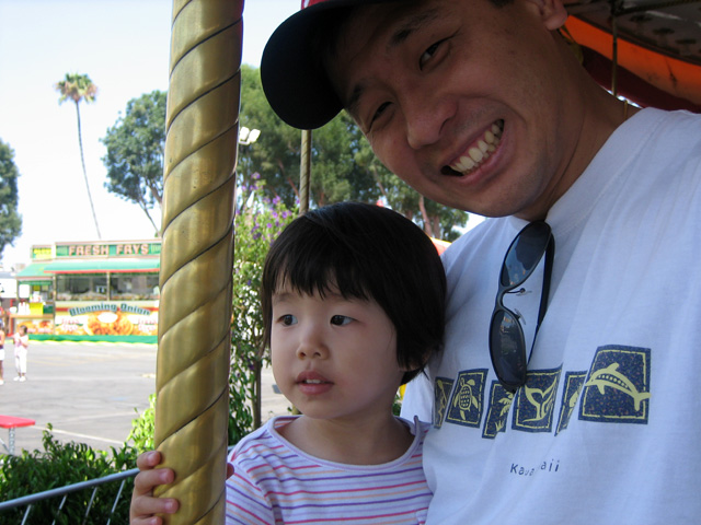 Miranda on the Carousel