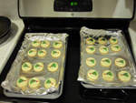 Baked Christmas Tree Cookies