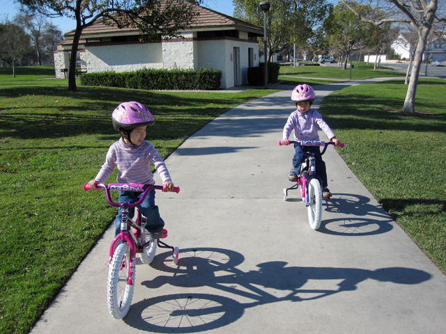 Biking at the Park