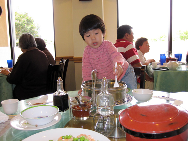 Miranda Having Dumplings