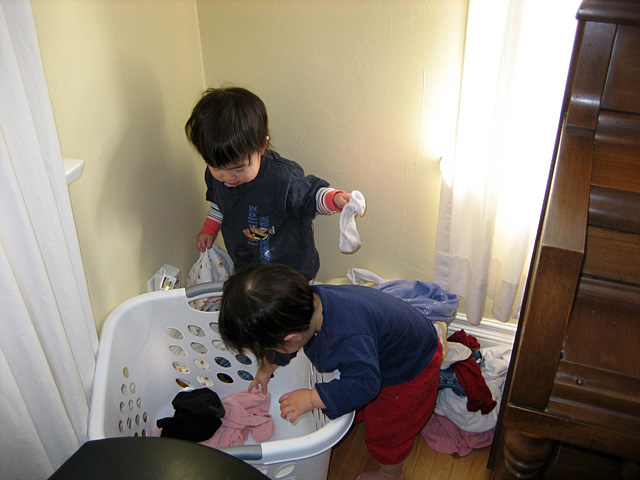 Playing with the Laundry