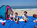 Kids at the Beach