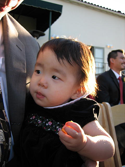 Miranda with Goldfish