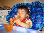 Miranda Eating Her Spaghetti