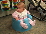 Trying Out a Bumbo