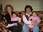 Erin, Grandmother, and the Girls