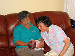 Miranda with Grandparents
