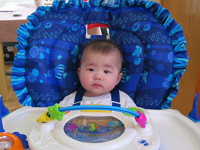 Miranda in the High Chair