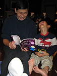 Reading Harold and the Purple Crayon