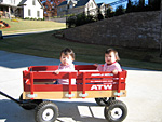 Riding a Wagon to the Park