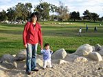 Eleanor Walking in the Park