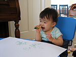 Miranda Eating the Crayon