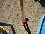 Miranda Climbing a Pole