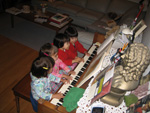 The Cousins at the Piano