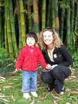 Miranda and Erin at a Bamboo Copse