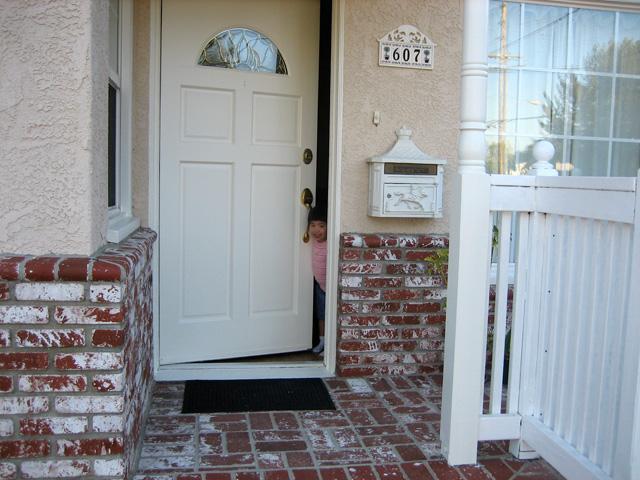 Eleanor at the Door