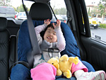 Miranda Letting Go of the Seatbelt