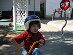 Miranda on the Tricycle