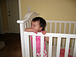 Eleanor in Her Crib