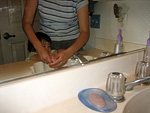 Miranda Washing Her Hands