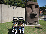 Moai at the Natural History Museum
