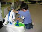 Cleaning the Potty