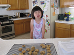 Eleanor Enjoying Her Cookie