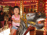 Miranda on the Merry Go Round