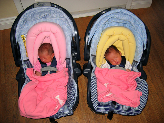 Asleep in the Carseats