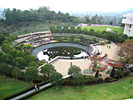 the gardens at the getty center