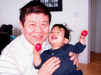 Jared and his Grandfather