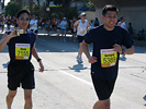 running the marathon