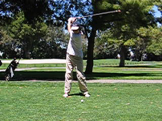 agnes' golf swing, part 1