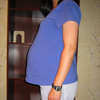 anna at 33 weeks